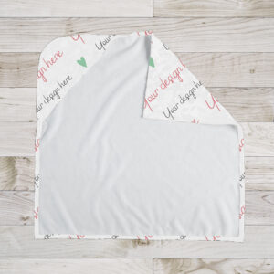 Product Mockup - Hooded Baby Towel
