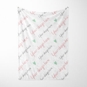 Custom Coral Fleece Blanket V1