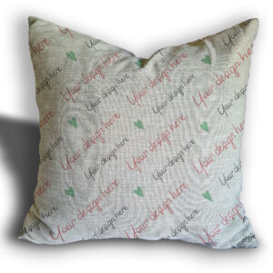 Product Mockup - Linen Texture Scatter Cushion