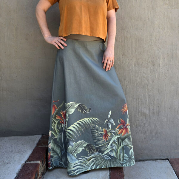 100% Cotton Maxi Skirt - Custom