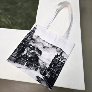 100% Cotton Tote Bags (PRINTED FRONT ONLY) - (Set of x24) - Custom